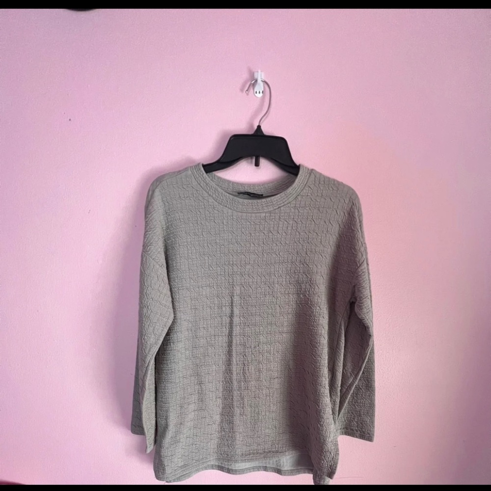 ZARA GREY SWEATER